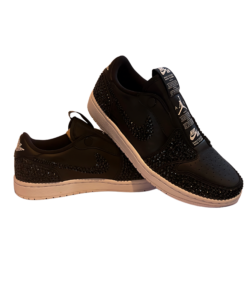 Black-Air-Jordan-1s-sparkle